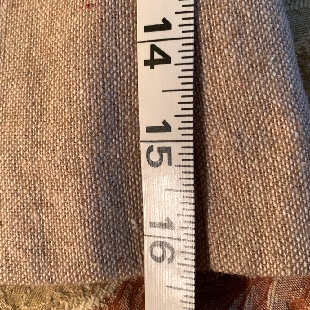 TABITHA. Tan Culotte with patch pockets. Wool ble… - image 8